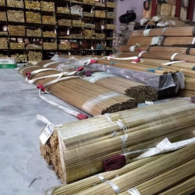 Fadeless Polished Brass Flat Bar with Anodizing Surface and 10mm Diameter Metal Rod