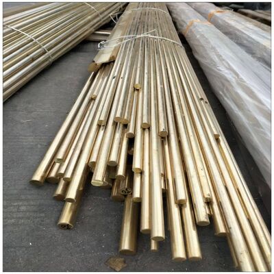 ASTM B152 Standard C27000 C28000 Alloy Copper Round Rod 5.8m 6m Length Straight Bar