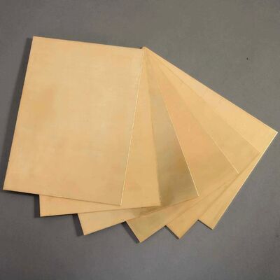 0.5mm Thickness Red Color ASTM Standard Brass Sheet Copper Plate for Industrial Use