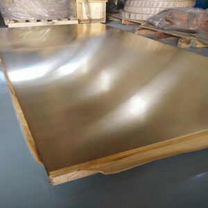 Thickness 0.3-60mm C26800 C27200 Brass Sheet Copper Sheet ASTM Standard