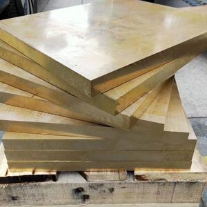 2mm -1220mm Wide 0.8mm -800mm Thick ASTM Standard Brass Flat Plate and Sheet Stock