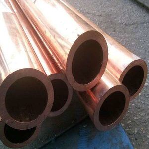 C10200 Grade Pancake Coil Copper Pipe ASTM Standard Straight Copper Tube for Lighting