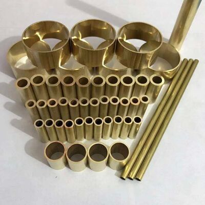 C10200 Grade Pancake Coil Copper Pipe ASTM Standard Straight Copper Tube for Lighting