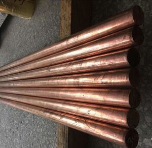 99.9% Pure C11000 Grade ASTM Standard Round Copper Bar and Rod 4-250mm Diameter