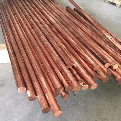 C11000 ASTM Standard Red Copper Bar 4-250mm Diameter Copper Rod for Industrial Applications