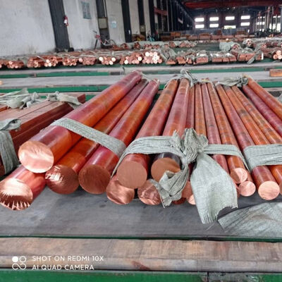 C11000 ASTM Standard Red Copper Bar 4-250mm Diameter Copper Rod for Industrial Applications