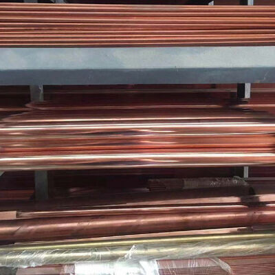 99.99% Pure Copper Round Bar Custom C110 ASTM Standard Copper Rod