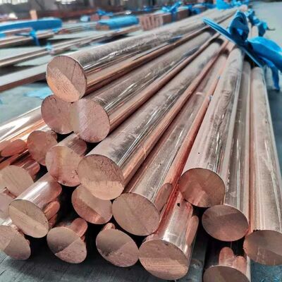 ASTM Standard Copper Round Bar C10100 C10200 C10300 C10400 C10500 C10700 C11000 C11300 C12000 with 4 - 250mm Diameter