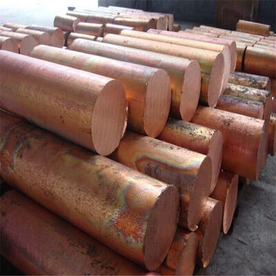 C12000 (TP2) Phosphorous Deoxidized Copper Bar Diameter 4 - 300mm Custom Cutting Any Length
