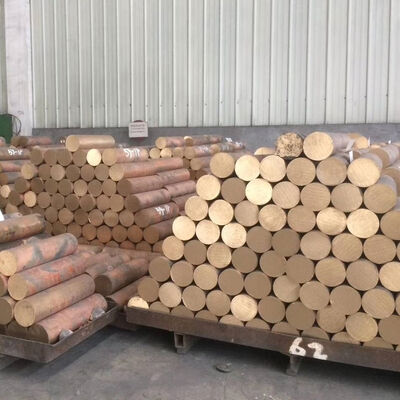 CuZn33 Alloy Brass Round Bar in 6m Length Brass Copper Rod with Corrosion Resistance