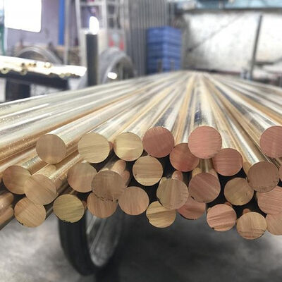 CuZn36 Alloy Brass Round Bar ASTM Standard 6m Length for Industrial Applications
