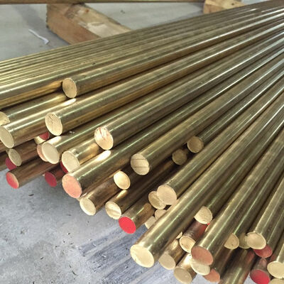 CuZn36 Alloy Brass Round Bar ASTM Standard 6m Length for Industrial Applications