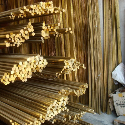 C21000 EN Standard Brass Round Bar and Rod with 4-200mm Diameter for Industrial Applications