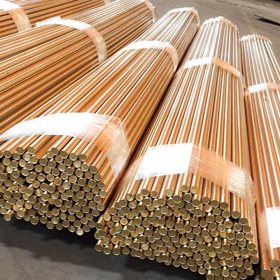 CuZn15 Alloy Brass Bar and Rod with Diameter 4-200mm for Custom Cutting