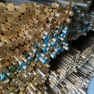 ASTM En Standard CuZn40 Brass Rod - Corrosion Resistant High Strength Excellent Machinability Round Bar