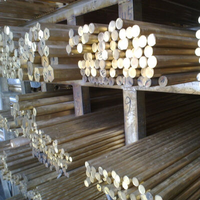 ASTM En Standard CuZn40 Brass Rod - Corrosion Resistant High Strength Excellent Machinability Round Bar