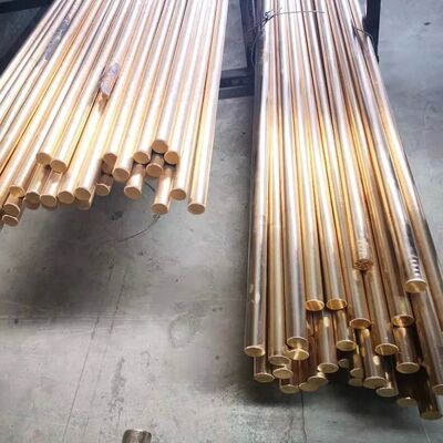 ASTM En Standard CuZn40 Brass Rod - Corrosion Resistant High Strength Excellent Machinability Round Bar