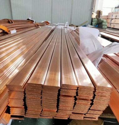 C10100 ASTM Standard Copper Flat Bar in 6m Length for High Conductivity Applications
