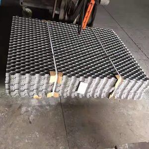 321 Stainless Steel Tortoise Shell Net with Twill Weave Technique in Heights 8mm 10mm 20mm 25mm for Boiler Applications