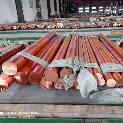 Oxygen Free Copper Round Bar / OF Copper Rod  C10100 3-100mm Diameter