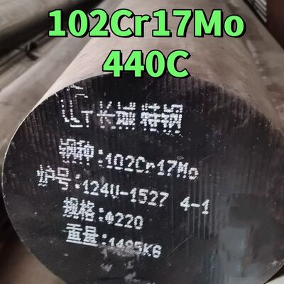 Forged 440C Stainless Steel Round Bar SUS440C 1.4125 Large Diameter Solid Bar ASTM A276