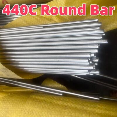Bright Ground 440C Stainless Steel Round Bar SUS440C Polished Solid Rod Precision Machining