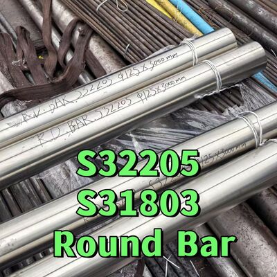 UNS 31803 S32205 Hot Rolled Stainless Steel Round Bar with 320mm OD Rough Machined