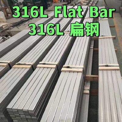 ASTM A276 316L 1.4404 Stainless Steel Flat Bar 50x5x6000mm Inox Flat Bar SS316L Flat Bar