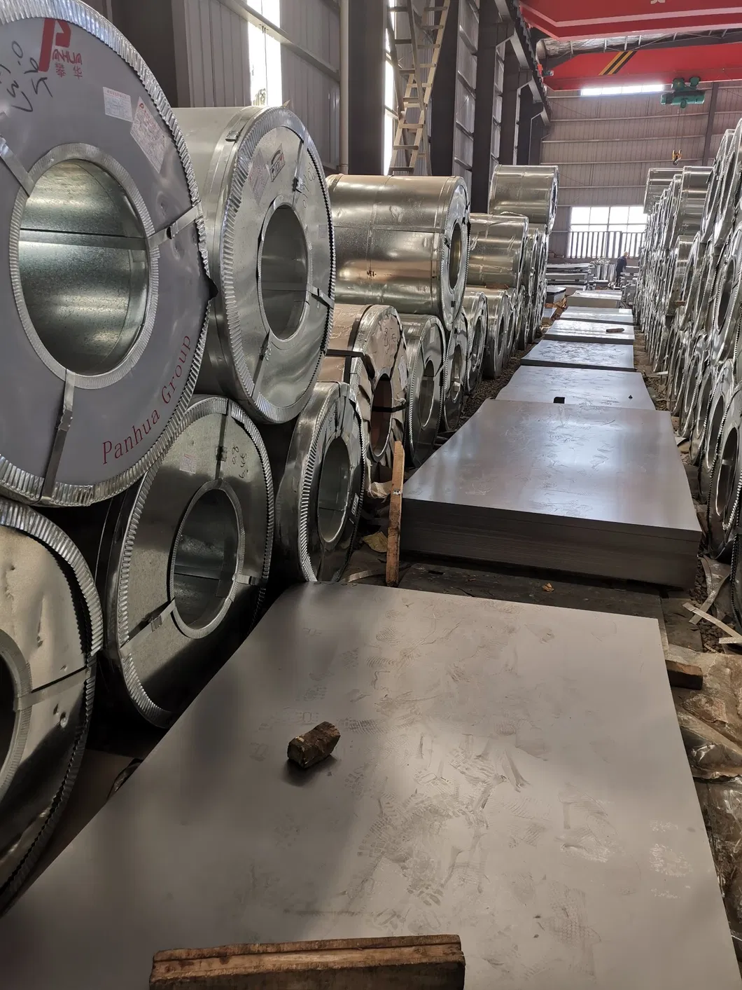 Hot dipped galvanized steel coil product展示