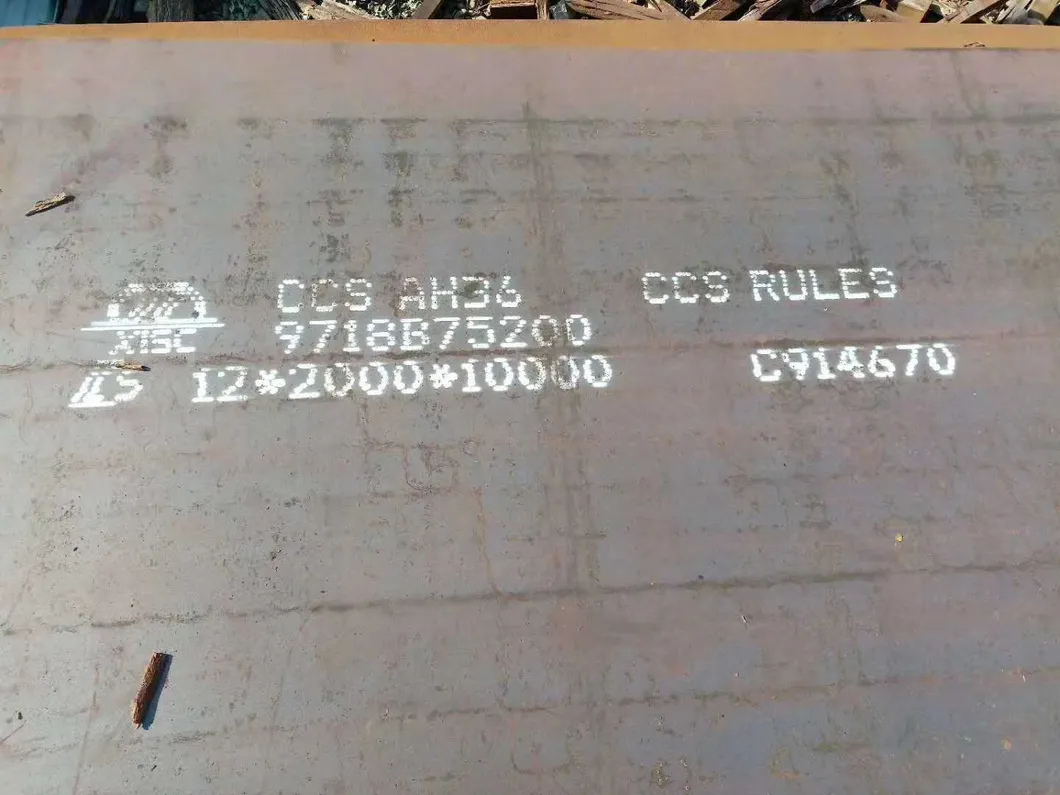 CCS Certified AH36 ship building steel plate product展示